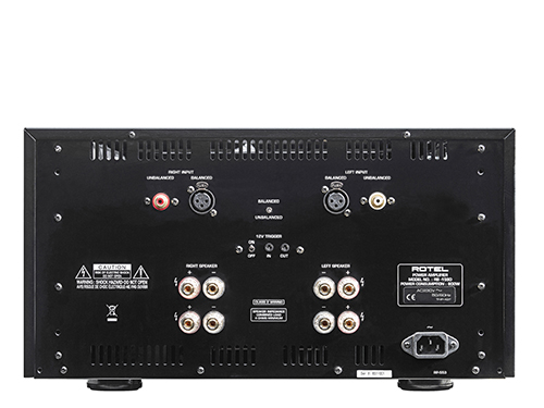 RB 1590 Stereo Power Amplifier Back