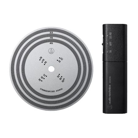 Audio Technica AT6181DL, Stroboscope Disc and Quartz Strobe Light