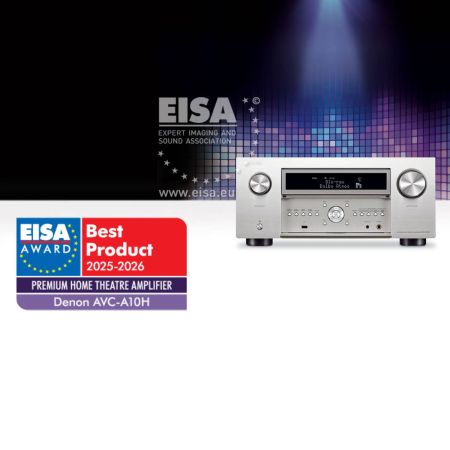 Premium home theater amplifier EISA Award 2025-2026