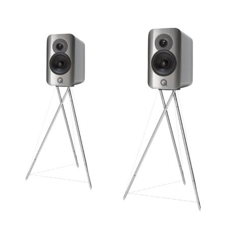 Q Acoustics Concept 300 - bookshelf zvučnik sa tripod stalkom 