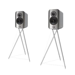 Q Acoustics Concept 300 - bookshelf zvučnik Silver & Ebony