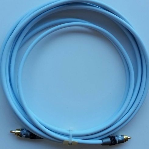 Supra Sub Ice Blue - interkonekcijski kabel za subwoofer - 5 metara