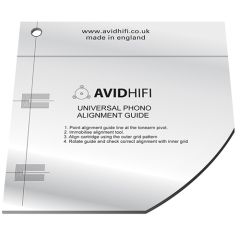 Avid Alignment Gauge SME - pločica za pod.zvučnice